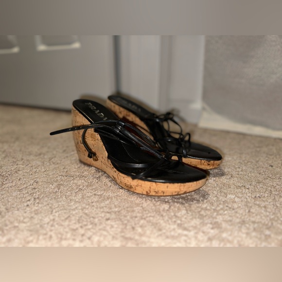 Prada Cork Wedges - Picture 3 of 10